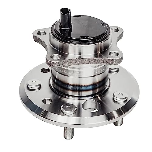 Detroit Axle - 2.4L 4pc Steering Knuckles Kit for 2004 2005 2006 Toyota Camry, 2 Front Steering Knuckles & Wheel Bearing Hubs 2 Rear Wheel Bearing Hubs [Vehicle Built in USA, 4-Wheel ABS] Replacement - size: 4UW48659/Kit