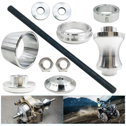 Wheel Bearing Removal Tool Fit for Commander 800 1000 Defender 800 1000 Maverick Outlander Renegade Wheel Bearings No Need for Hydraulic Presses Quick Installation and Removal