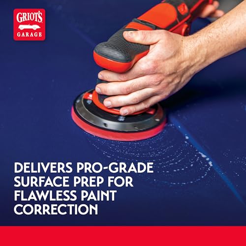 Griot's Garage Surface Prep Pad, Clay Bar Alternative for Car Detailing, Cleaning, Polishing and Paint Correction, Compatible with G9 Random Orbital Polisher, 6", 10680