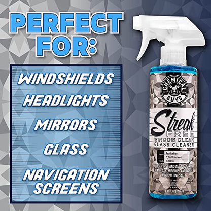 Chemical Guys, Exterior Wash & Shine Kit, Soap, Glass & Tire Dressing Set | Takes a dusty daily driver to a glossy finish in one session, packed in a grab-and-go bag that makes a solid gift - style: KIT + BAG