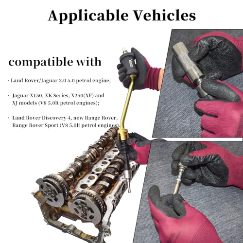Fuel Injector Puller Remover and Injector Seal Install Tool | Fuel Injector Remover Tool Compatible with Land Rover Jaguar 3.0L 5.0L Gasoline Engines Replace 310-197 310-198 310-199 - size: 310-197 310-198 310-199
