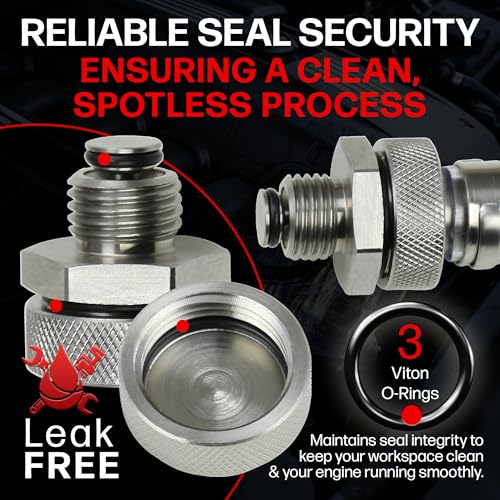Votex - Made in USA - M12 X 1.5MM Quick Easy Valve Oil Drain Plug fits BMW, Mini, Toyota - Stainless Steel - Part Number SMQDP010 - size: M12 X 1.5 Valve Drain Plug