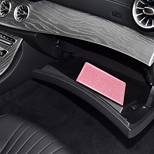 Car Registration and Insurance Holder, Premium Leather Insurance and Registration Holder,vehicle Glove Box Car Organizer, with Magnetic Shut for Cards, Driver License (Glitter Pink) - color: 06-Glitter Pink