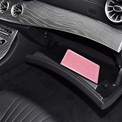 Car Registration and Insurance Holder, Premium Leather Insurance and Registration Holder,vehicle Glove Box Car Organizer, with Magnetic Shut for Cards, Driver License (Glitter Pink) - color: 06-Glitter Pink