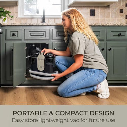Kenmore SpotLite Go Pet Portable Carpet & Upholstery Spot Cleaner Machine | 16KPa Power Suction Lightweight Deep Cleaning for Pet Messes, Couch, Area Rugs and Car Seats - color: Pearl