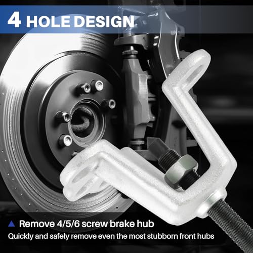 DASBET Front Hub Installer Puller Tool | Axle & Front Wheel Hub Puller, Universal FWD Front Wheel Removal Tool Duck Puller Auto Repair Tool