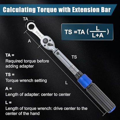 Torque Adapter Set SAE 12PCS, Includes 5/16", 3/8", 7/16", 1/2", 9/16", 5/8", 11/16", 3/4", 13/16", 7/8", 12 Point Box End Torque Wrench Extension Adapter 3/8" Drive, with 1/2" + 1/4" Drive Converters - size: SAE 5/16" - 7/8"