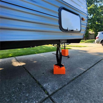 2 Pack Car Scissor Jack, 1.5 Tons 3307 Lbs Capacity Heavy Duty Car Jack with Ratchet Wrench, Portable Tire Jack for Cars, Truck, Sedan, SUV, MPV