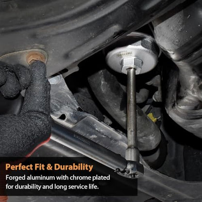 FIRSTINFO 64.5mm Oil Filter Wrench, Engine Oil Funnel, Oil Drain Hose | for Toyota & Lexus, Easy Oil Change Tool, F3545TN - style: Drain Tool Set + Funnel