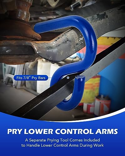 Orion Motor Tech Ball Joint Tool Compatible with Subaru, with Lower Control Arm Prying Tool Upper Ball Joint Puller Lower Ball Joint Puller Compatible with Legacy Impreza Forester Outback Baja