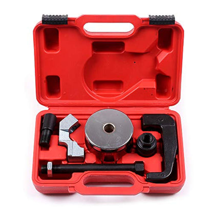 ECCPP Engine Tools Diesel Injector Puller Tool Kit Common Rail Slide Hammer Adaptors Fit for Mercedes-Benz CDI Engines 611.612.613