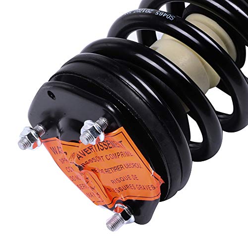 SCITOO Front and Rear Complete Struts Assembly Shock Absorber for Ford Fusion 2010-2012,for Mercury Milan 2010-2011 Automotive Replacement Struts 272596 344363 - Set of 4