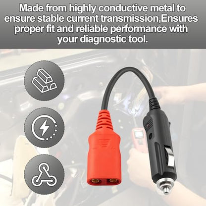PPTK0026 Cigarette Power Port Adapter for Power Probe 3/3S/3Ez/ECT3000 Power Circuit Probe Tool Accessories. | PPTK0026 cigarette Lighter Adapter