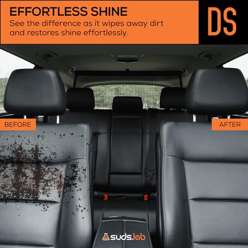 Suds Lab DS Microfiber Detailing Scrub Pad 2 Pack - Car Interior Cleaning & Detailing Microfiber Scrub Pads - Safe On Leather, Vinyl, Plastic, Etc. - size: Set of 2