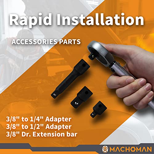 MACHOMAN Ratchet Torque Wrench Set (TQW304) - style: TQW304