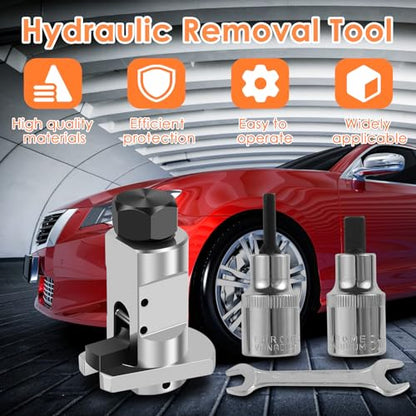 Abizarch Car Strut Spreader Tool,Hydraulic Shock Absorber Removal Tool,Universal Arm Swing Suspension Separator Metal Sheephorn Separator Tool Shock Absorber Suspension Strut Ball Joint