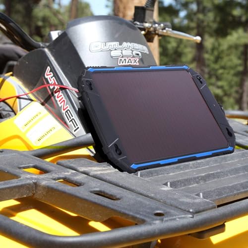 SUNER POWER Waterproof 5W 12V Solar Battery Charger & Maintainer Pro, Built-in UltraSmart MPPT Charge Controller, 5 Watt Solar Panel Trickle Charging Kits for Car Automotive Boat Marine RV Trailer - size: BC-5W Pro