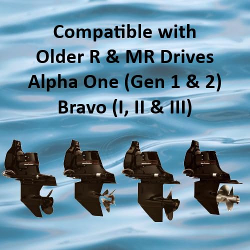Replacement Kits Stainless Steel Gimbal Bearing Seal | Compatible with Mercruiser Sterndrives All Models, Replaces 26-88416