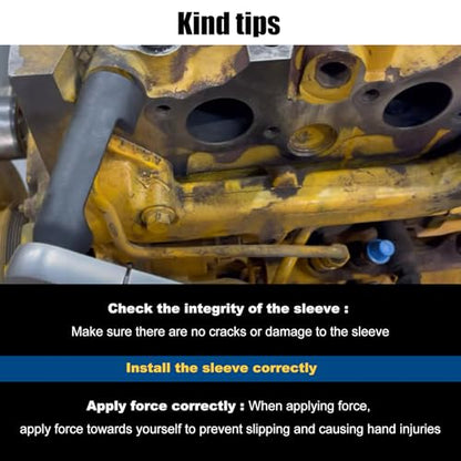 RULLINE 17mm/21mm Flare Nut Socket Set, 1/2" Drive | 2Pcs Upgraded Steel Flare Nut Socket Set 17mm+21mm for Automotive and Mechanical Applications 1/2" square drive - size: 17mm+21mm