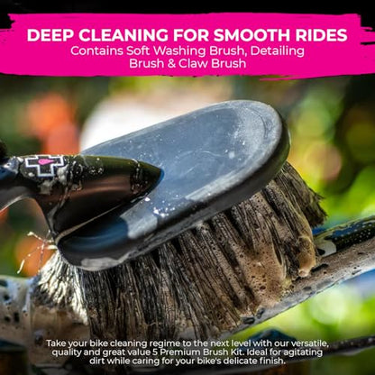 Muc-Off Nano Tech Bike Cleaner 1L | Biodegradable Formula, Safe on Carbon Fibre and All Surfaces | Breaks Down Dirt on a Molecular Level - size: 13.32 Fl Oz (Pack of 4)