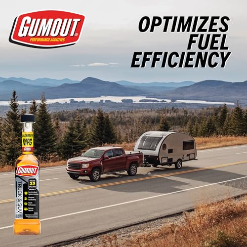 Gumout 510397 Truck and SUV Endurance Fuel Additive, Cleans & Restores Heavy Duty Engine, Maximum Protection for Bigger Engines, Easy Pour & Go - Treats up to 32 Gallons per Bottle -10 Fl Oz - style: Truck & SUV Fuel Additive