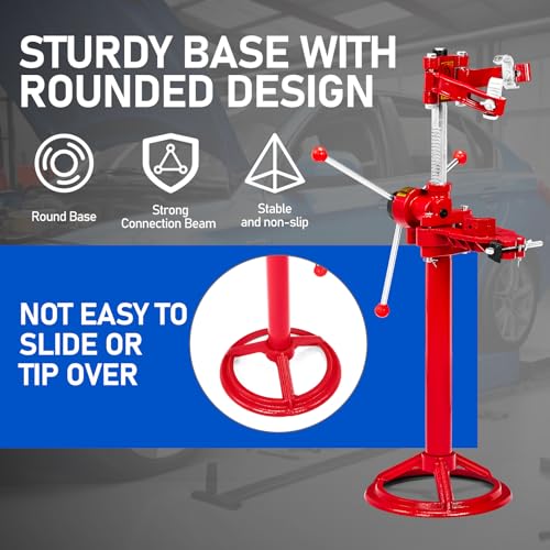 Vehicle Auto Spring Compressor 2200lb Hand Operated Strut Spring Compressor | Coil Spring Press Removal Tool for Cars Trucks SUVs,8.27" to 22.44" Height Spring