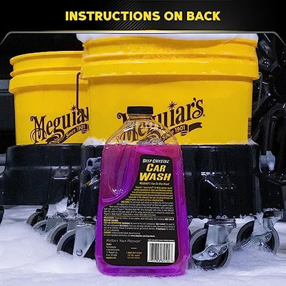 Meguiar's Deep Crystal Car Wash - style: Meguiar's G10464 Deep Crystal Car Wash - 64 oz.