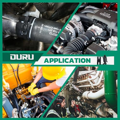 OURU Spring Band Hose Clamps Assortment kit, 90Pcs, 6-16mm | Constant Tension Hose Clamps, For Fuel Lines, Silicone, Vacuum Hoses, Low-Pressure Air Clips - size: 90PCS (6-16mm)