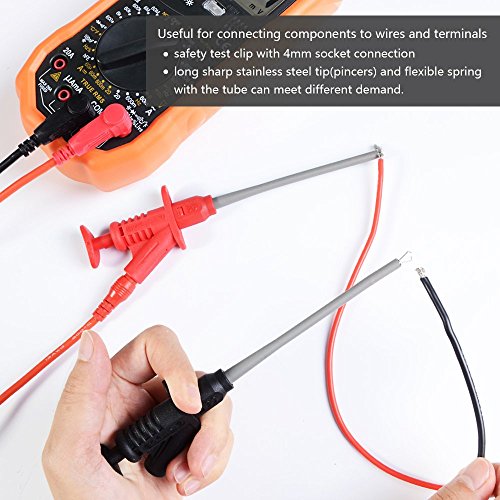 22 in 1 Multimeter Test Leads Set with Electrical Alligator Clips and Soft Silicone Probes