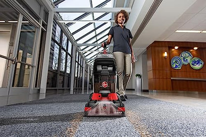 Hoover Commercial PowerScrub XL Spot Extractor, Carpet Cleaner Machine, Deep Cleaning Shampooer, Commercial Grade Stain Remover with Heated Dryer, Pair with Hoover Carpet Cleaner Solution