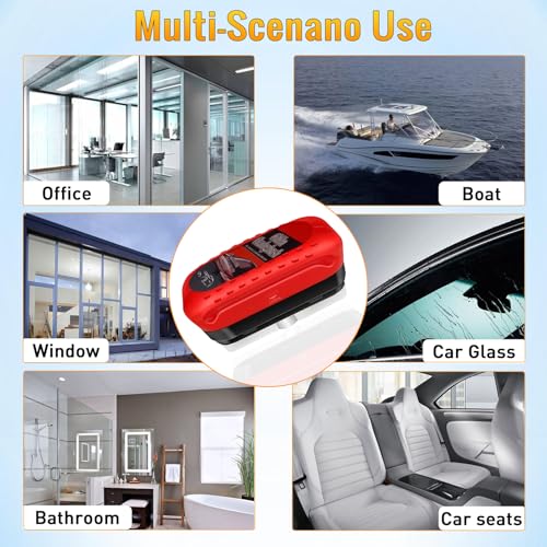 Automotive Cleaning Brush, Reusable Windshield & Glass Cleaner, Oil & Dirt Remover, Improves Visibility, Ergonomic Hydrophobic Tool for Car and Home Use