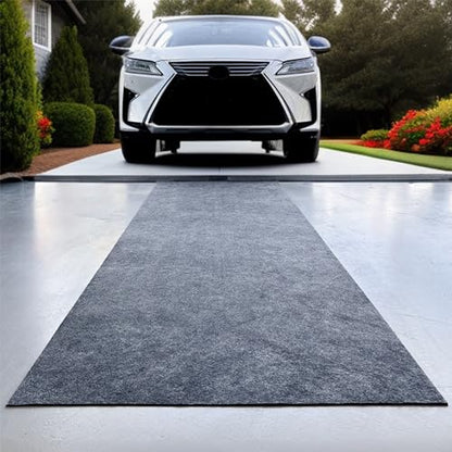 Garage Mat - Absorbent Oil Mat - Premium Automotive Floor Mats for Under Cars - Better Than Oil Drain Pan - Absorbent, Reusable, Oil Spill Protection (36 x 96 in.) (USA Made)