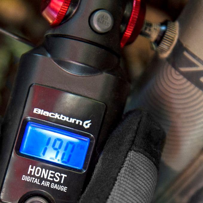 Blackburn Honest Digital Pressure Gauge - Black