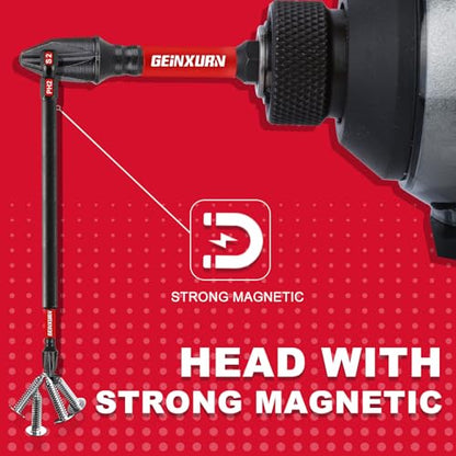 Geinxurn Impact Tough #2 Phillips 6 in. Insert Driver Bits,20Pack Bulk PH2 Screwdriver Bits Set - size: 6"-PH2-20PCS