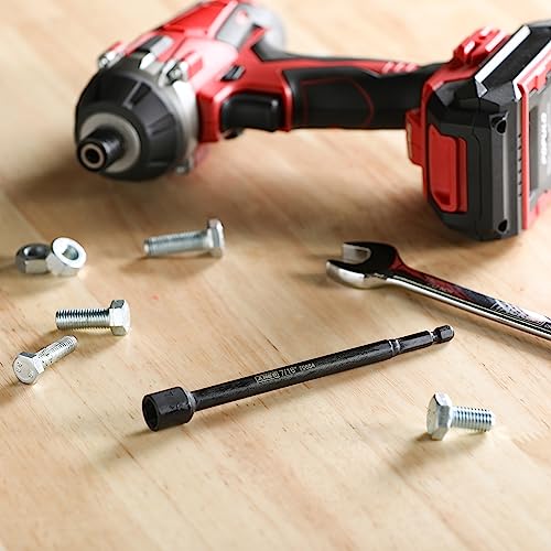 ARES 70654 7/16-Inch Magnetic Impact Nut Driver | Impact Grade Nut Setter with Industrial Strength Magnet - size: 7/16" Magnetic Impact Nut Driver