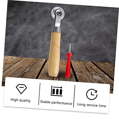 Zerodeko 2Pcs Tire Patch Roller Set with Handle Durable Tire Repair Tools for Cars Bikes Motorcycles Ergonomic Design for Efficient Patching and Valve Core Removal