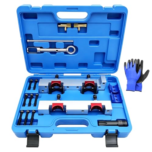 New Engine Camshaft Timing Alignment Tool Kit Compatible with Mercedes Benz M133 M260 M264 M270 M274 Engine Replace 270 589 00 6100, 270 589 01 6100 - color: 19Pcs