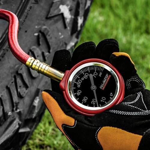 ALL-TOP 4x4 Rapid Tire Deflator Kit 0-70PSI Tire Pressure Gauge/Air Down Master/for Offroad Tire of Jeep, Truck & ATV - color: Rapid Tire Deflator