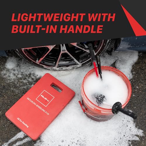Maxshine Universal Detailing Kneeling Pad – Thick High-Density Foam Pad for Car Detailing – Provides Comfort & Support During Long Detailing Sessions – Durable & Water-Resistant Design
