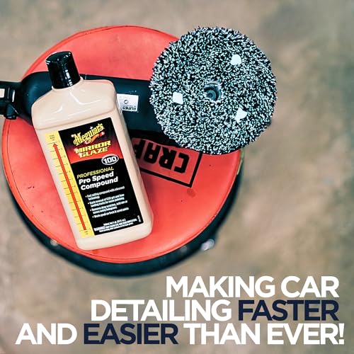 URO-Fiber Microfiber Car Buffer Polisher Pads for Buff and Shine, 6 Inch Polisher Dual Action Buffing Tool for Cutting, Polishing Pad & Finishing, Durable Foam Car Polish Detailing Supplies (692mfp)