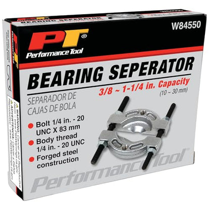 Performance Tool W84550 3/8-Inch to 1-1/4-Inch Bearing Splitter - style: 3/8" to 1-1/4" Bearing Splitter