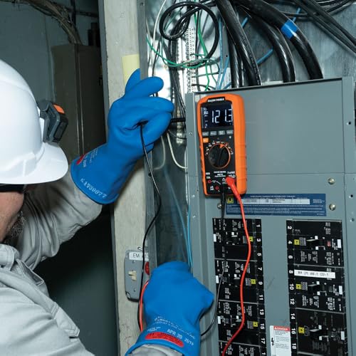 Klein Tools MM720 Digital Multimeter, Auto-Ranging TRMS, Low Impedance (LoZ), 1000V AC/DC Voltage, 10A AC/DC Current, 60 MOhms Resistance