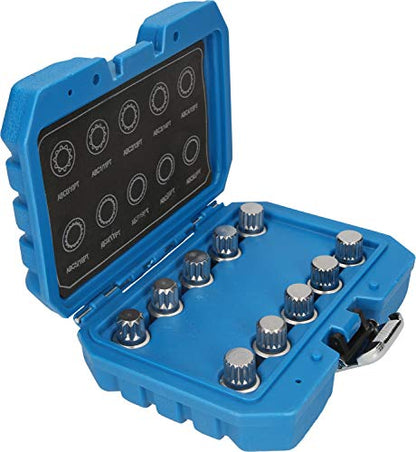 KS Tools BT691310 Rim Lock Assortment for VW 10 Pieces Not Specified