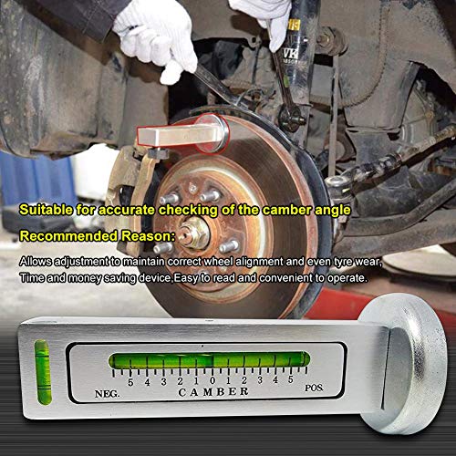 KATUR Universal Gauge Tool for Car/Truck Magnetic Camber Castor Strut Wheel Alignment Tool for Car(Pack of 1)