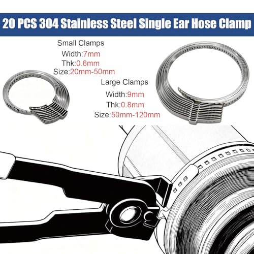 Cv Boot Clamp Pliers Black Heavy Duty Cv Boot Clamp Tool With 20 Crimp Bands For Auto And ATV Most Cars