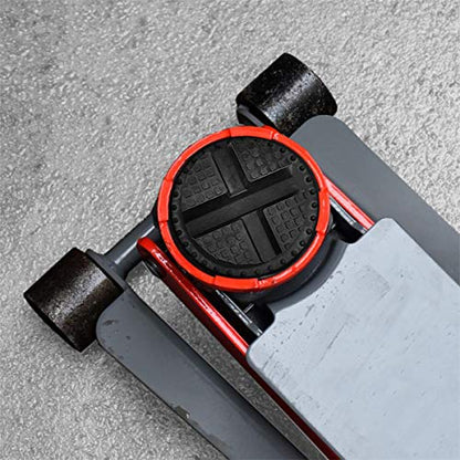 DEDC Floor Jack Pad,Universal Thickened Rubber Pinch Weld Jack Adapter Pad/Puck, Car Lift Frame Rail Protection Accessories -1 Pc