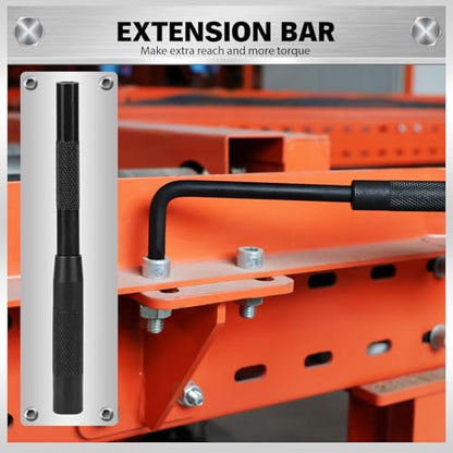 ELEAD 11-Piece Torx Star Allen Wrench Set with Extension Bar, Long Arm Torx Key Set T10-T50, Heat-Treated S2 Steel - style: 11PCS Torx Star