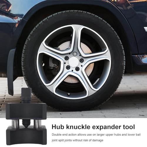 1/2 Split Hub Steering Knuckle - Splitter Hub Knuckle Tool, Professional Suspension Strut Splitter | Steel Heavy Duty Hub Steering Kit, Hydraulic Shock Absorber Removal Tool for Expander Car - color: 2pcs