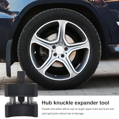 1/2 Split Hub Steering Knuckle - Splitter Hub Knuckle Tool, Professional Suspension Strut Splitter | Steel Heavy Duty Hub Steering Kit, Hydraulic Shock Absorber Removal Tool for Expander Car - color: 2pcs