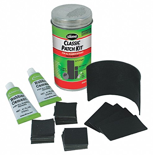 Slime 20189 Tire Repair Kit, Rubber Patches, Classic, 27 Pieces - size: 27-Count, style: Rubber Patch Kit